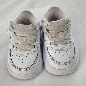 Nike Air Force Shoes Size 4 White GUC